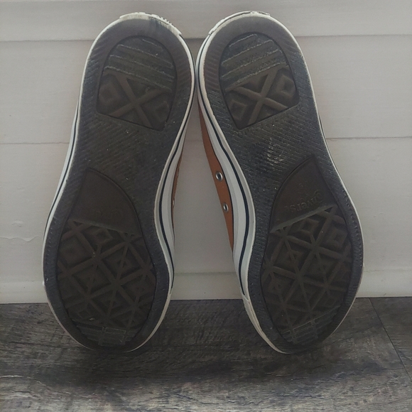 Converse All Star Low Yellow Womens Shoes Size 9.5 - Picture 5 of 6